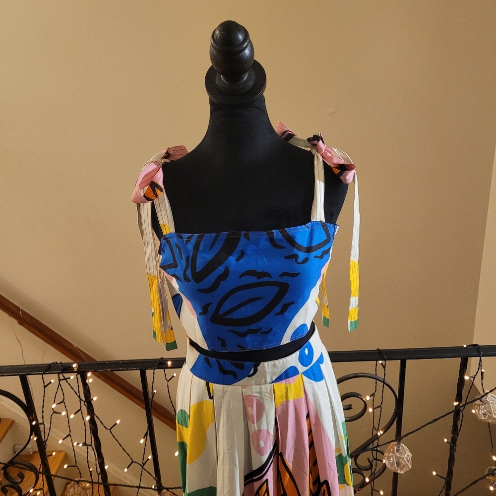 21. Nwt Commense Multicolor Vacation Set Size Large - Picture 5 of 11